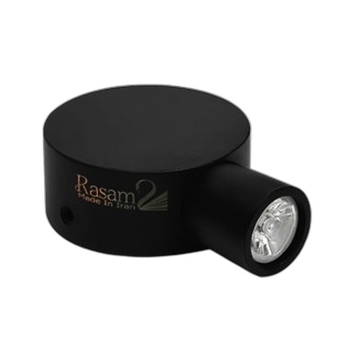 چراغ دکوراتیو گرد لوله بلند یک طرفه رسام مدل RL204F-1-سایت ای برق
