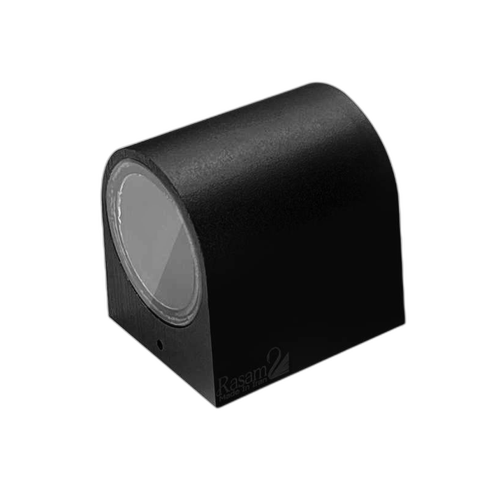 چراغ دکوراتیو منحنی یک طرفه سرپیچ GU10 رسام مدل RL208-1 CR-سایت ای برق